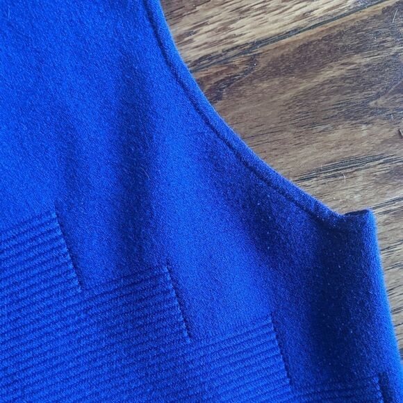 Armani Collezioni Cobalt Blue Mini Dress made in Italy 🇮🇹 - Picture 4 of 10